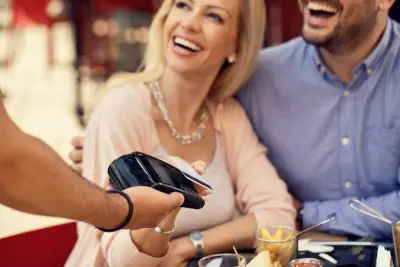Digital loyalty card on a smartphone