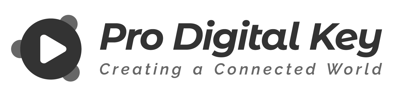 Pro Digital Key — black logo