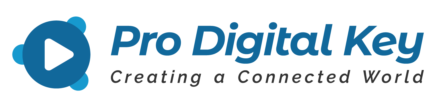 Pro Digital Key — colour logo